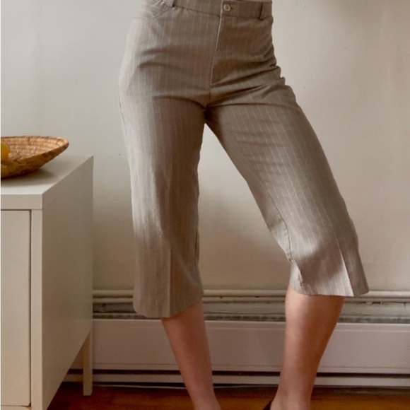 Vintage striped capris pants ( small) - Picture 2 of 4